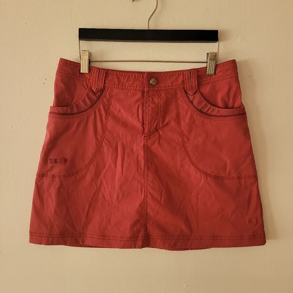 Athleta Golf Athletic Skort Skirt Size 6 Pink Pockets - Picture 1 of 12